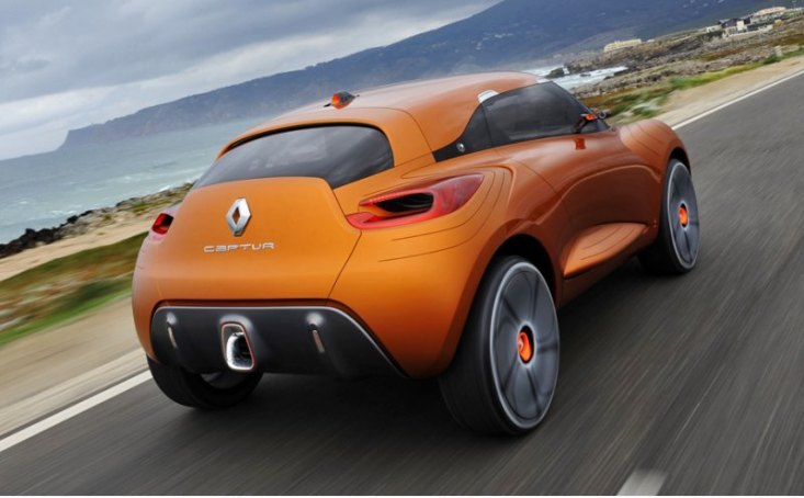 От шоу-кара Renault Captur (на фото) новичок может унаследовать скругленную заднюю дверь, хотя и не…