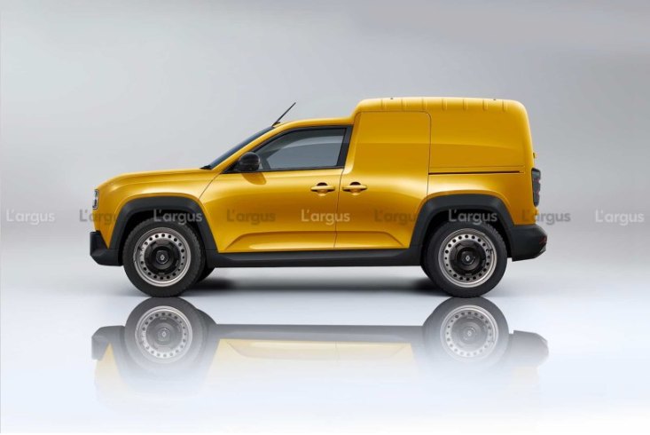 Электрический Renault 4 получит версию «пирожковоз»: первое изображение