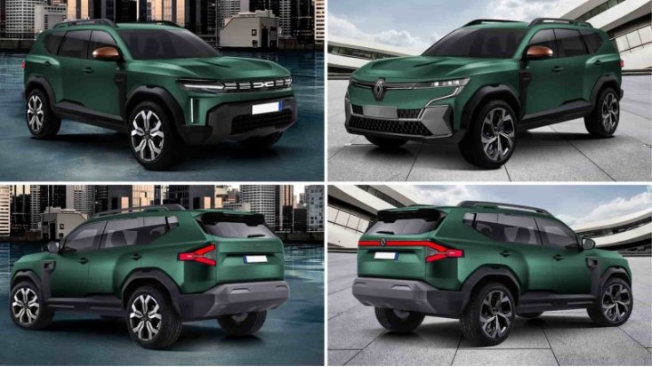 Слева – Dacia Bigster, справа – новый Renault Duster