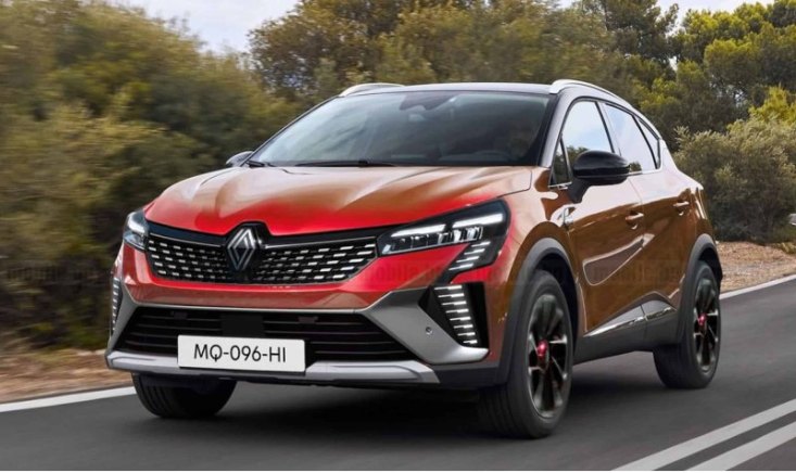 Рендер нового Renault Captur