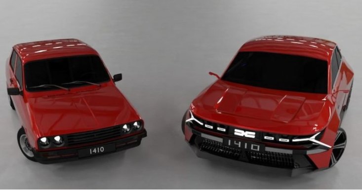 Заново открытая Dacia 1410 Sport повторяет силуэт своего предшественника, его острые линии и…
