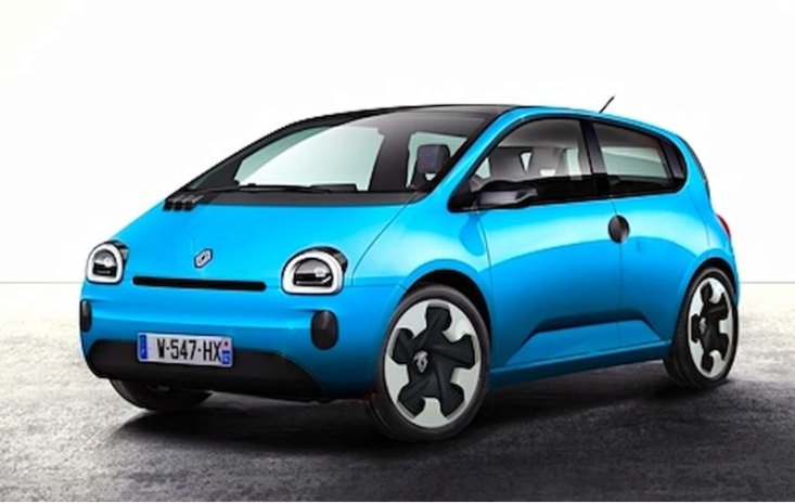 Новый Renault Twingo, который может построить Geely, показали на первом изображении