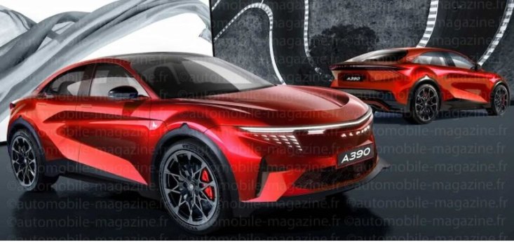 Alpine выпустит спортивный электрический кроссовер A390