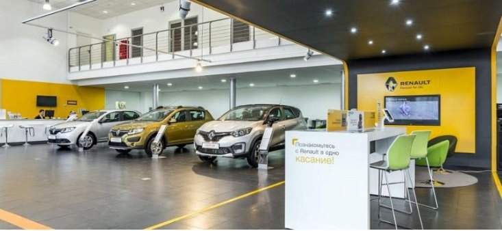 Компания Renault снизила продажи в РФ на 7% в январе 2022 года