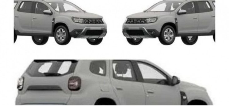 Компания RENAULT запатентовала в России модернизированный кроссовер DACIA DUSTER 2022 года
