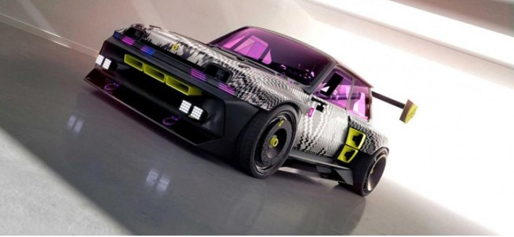 Компания RENAULT представила новый электрический хэтчбек R5 TURBO 3E для дрифта