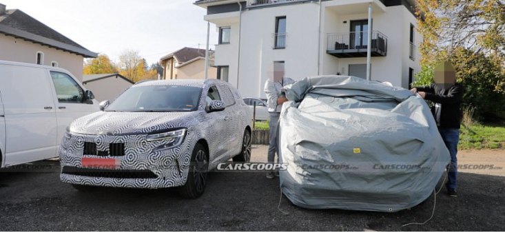 Растянутый кроссовер Renault Austral вновь засветился во время тестов