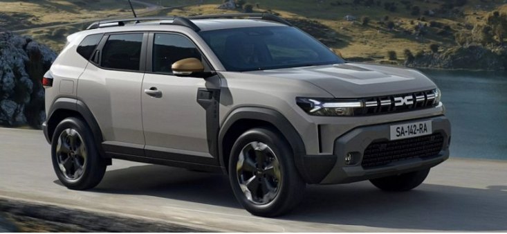 Третье поколение кроссовера Dacia Duster 2024 года официально представлено