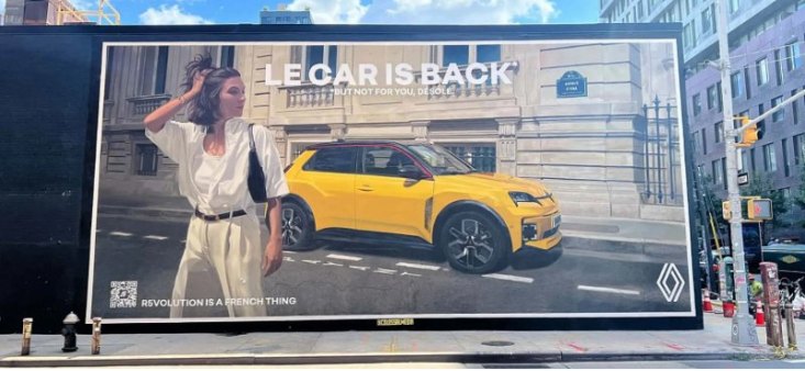Электромобиль Renault рекламируют в Америке, но не для американцев