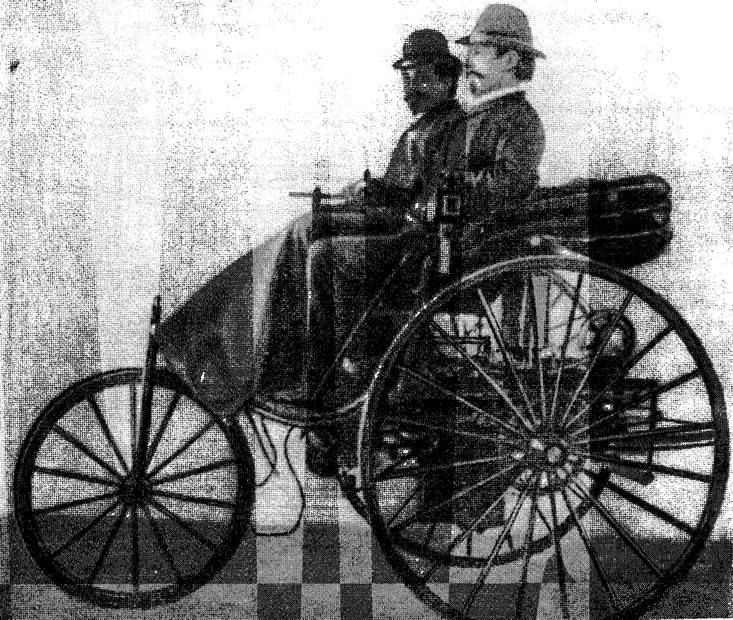 Рис. 49. Экипаж Бенца