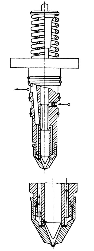 Рис. 117. Форсунка фирмы Каминс