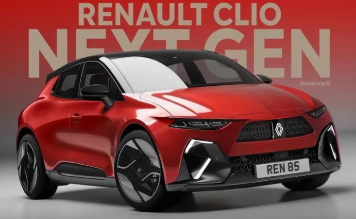 Новый недорогой хэтчбек Renault Clio показали в виде конкурента VW Polo