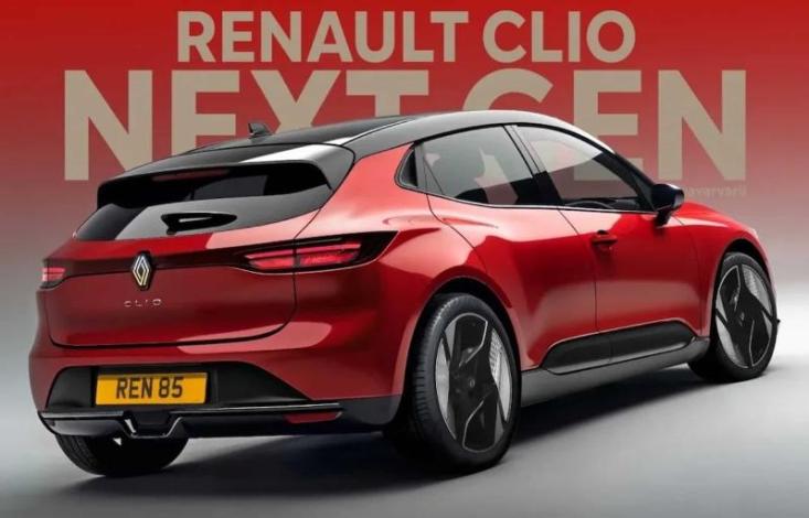 Спекулятивный рендер нового Renault Clio (Avarvarii)