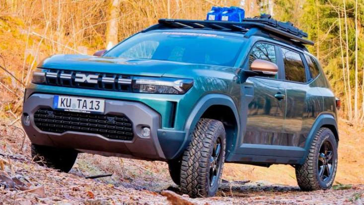 Новое поколение кроссовера Duster превратили в монстра бездорожья