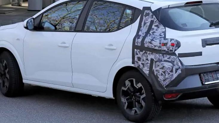 Прототип обновленного Dacia Sandero