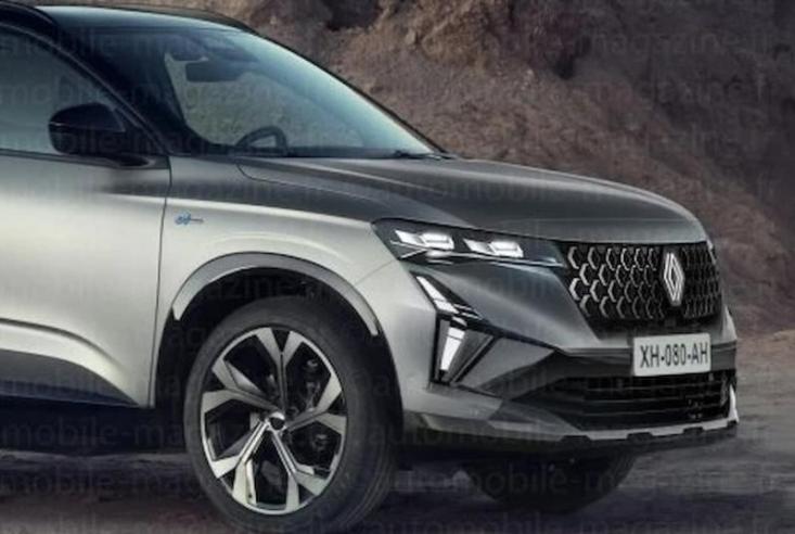 Рестайлинговый семейный кроссовер Renault Austral примерит новое «лицо»: изображения