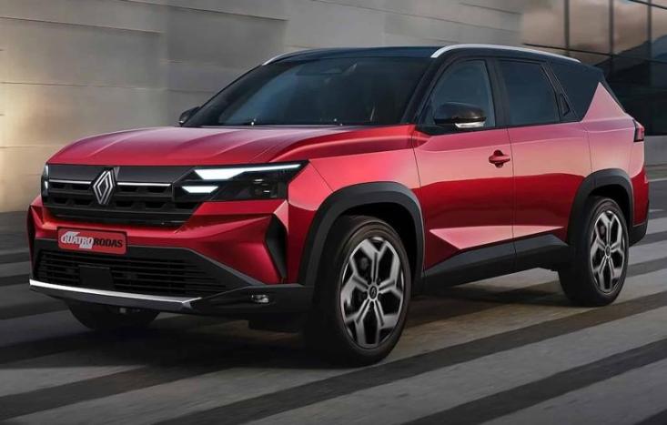 Неофициальный рендер нового кроссовера Renault Boreal
