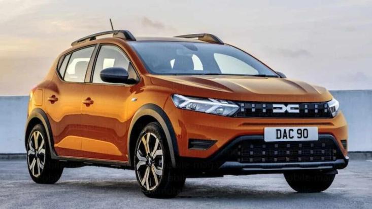 Неофициальный рендер нового Dacia Sandero