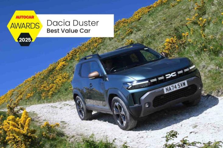 Победитель премии Autocar Awards 2025 в номинации лучшее соотношении цена/качество