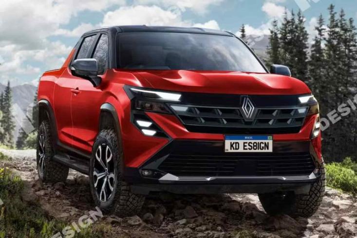Новый большой, практичный и недорогой пикап Renault появится в 2026 году. Фото