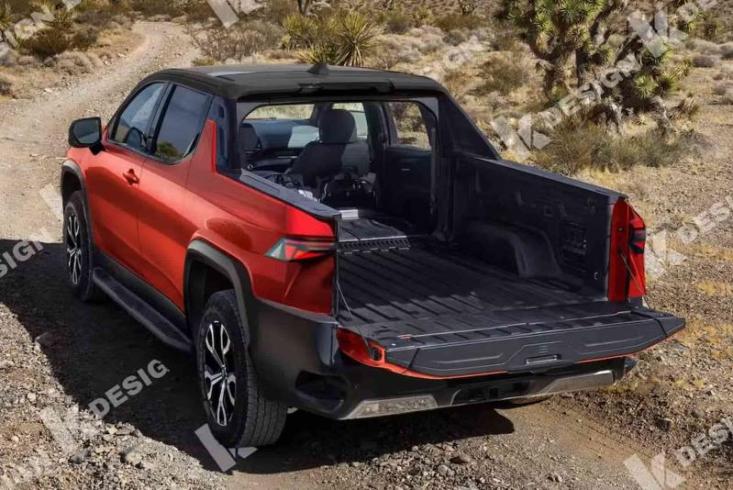 Неофициальный рендер серийной версии пикапа Renault Niagara