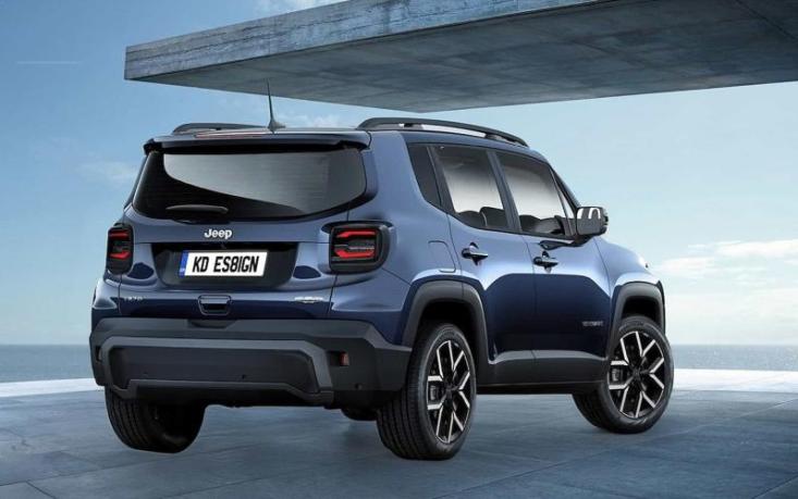 Jeep Renegade нового поколения (неофициальный рендер)