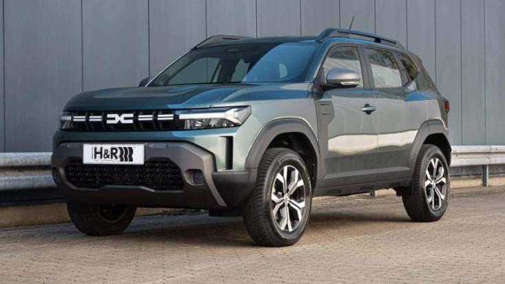 Dacia Duster 3 поколения с пружинами H&R
