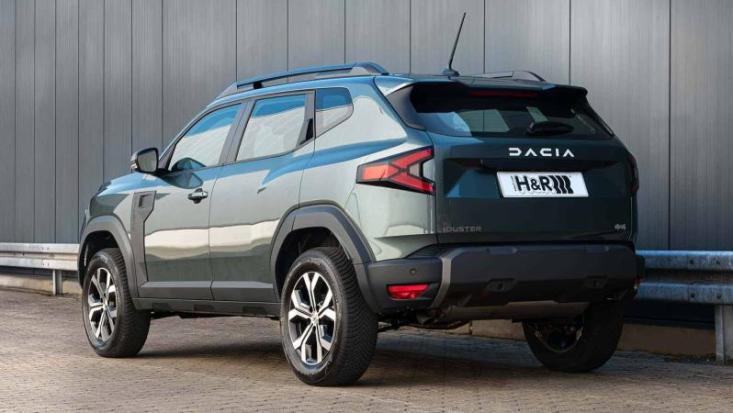 Dacia Duster 3 поколения с пружинами H&R