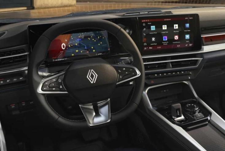 Неофициальный рендер интерьера нового пикапа Renault