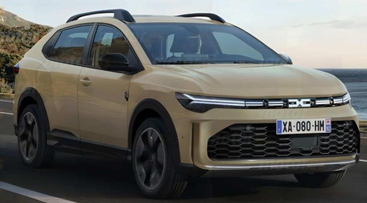 Dacia Sandero нового поколения (неофициальный рендер)