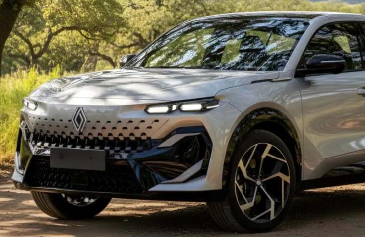 Новое футуристичное кросс-купе Renault из Кореи показали на качественных изображениях