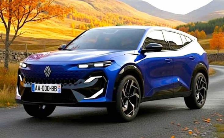 Новый футуристичный кроссовер Renault запатентовали в Южной Корее