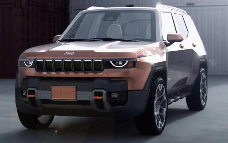 Новый Jeep Renegade (неофициальный рендер)