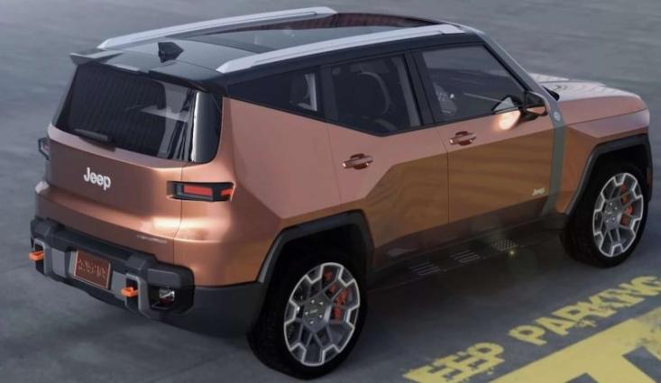 Новый Jeep Renegade (неофициальный рендер)