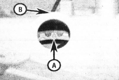 3.6b. Установачная пазнака ВМТ (А) на зорачцы распредвала павінна быць сумешчаная з пазнакай (У) на…