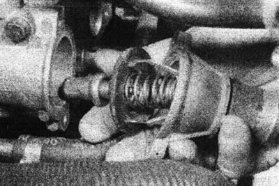 5.8а. Зніміце тэрмастат - рухавік серыі Е.