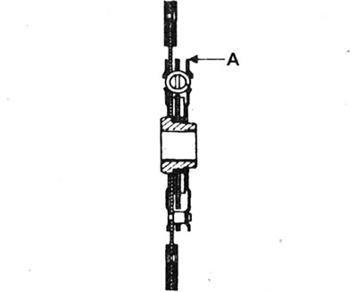 4.12. Фрыкцыйны дыск павінен быць арыентаваны якая выступае часткай (А) ад махавік.