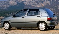 Clio 1, 1991 an, vedere din spate