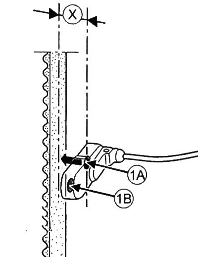 Примечание: Можно использовать как датчик (1А), так и датчик (1В). При этом, пока используется один…