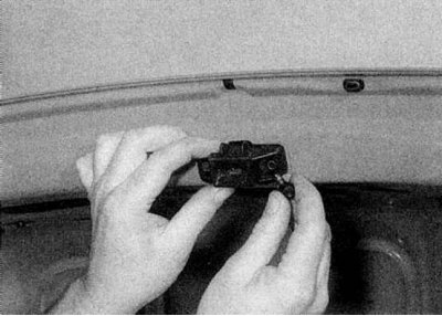 Механизм замка - модели седан