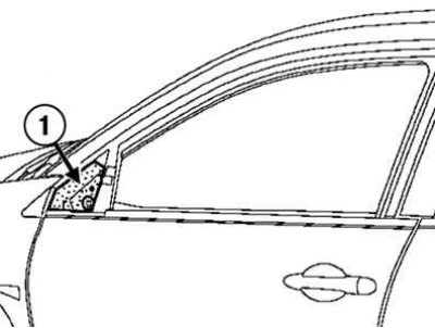 Как снять зеркало меган 2 Removal and installation of an external rear-view mirror (Renault Megan 2, 2002-