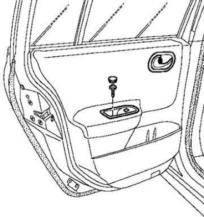 Как снять дверь меган Removing the power window switch panel (Renault Megan 2, 2002-2009, petrol) - "E