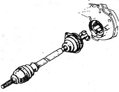 10.21 Закрепите на коробке передач манжету и крепежную пластину, выровняв их горизонтально