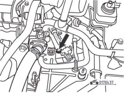 Мал. 4.37. Наліўны корак аўтаматычнай каробкі перадач