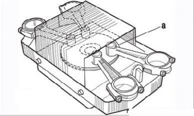 Малюнак 3.62. Награванне на электрапліце верхніх галовак шатуноў: а - кавалачак алавянага прыпоя