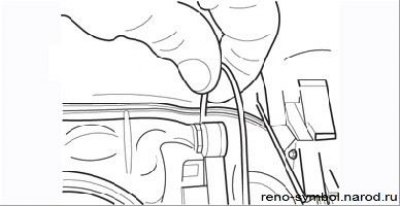 Малюнак 3.101. Адлучэнне троса ад сектара