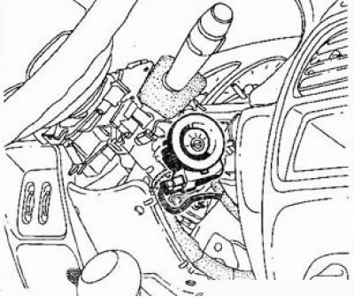 13. Снимите приемник сигналов иммобилайзера.