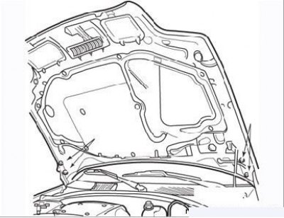 Как снять капот рено меган 2 Hood - removal and installation (Renault Symbol 2, 2008-2013, petrol) - "Body an