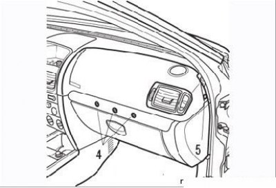 Как снять приборную панель симбол Instrument cluster - removal and installation (Renault Symbol 2, 2008-2013, petr